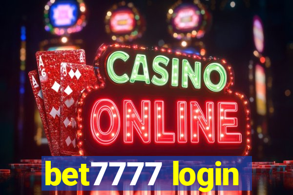 bet7777 login